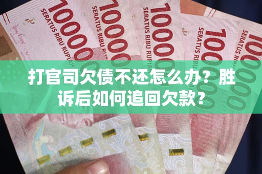 北京打官司欠债不还怎么办？胜诉后如何追回欠款？