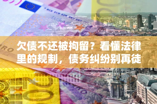 北京欠债不还被拘留？看懂法律里的规制，债务纠纷别再徒劳奔波