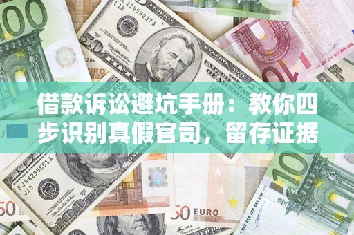 北京借款诉讼避坑手册：教你四步识别真假官司，留存证据不踩雷