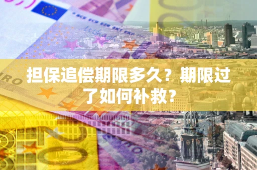 北京担保追偿期限多久？期限过了如何补救？