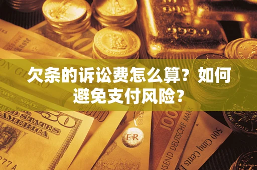 北京欠条的诉讼费怎么算？如何避免支付风险？